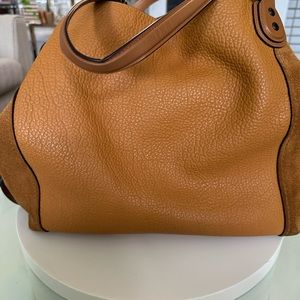 Gorgeous Coach suede bag